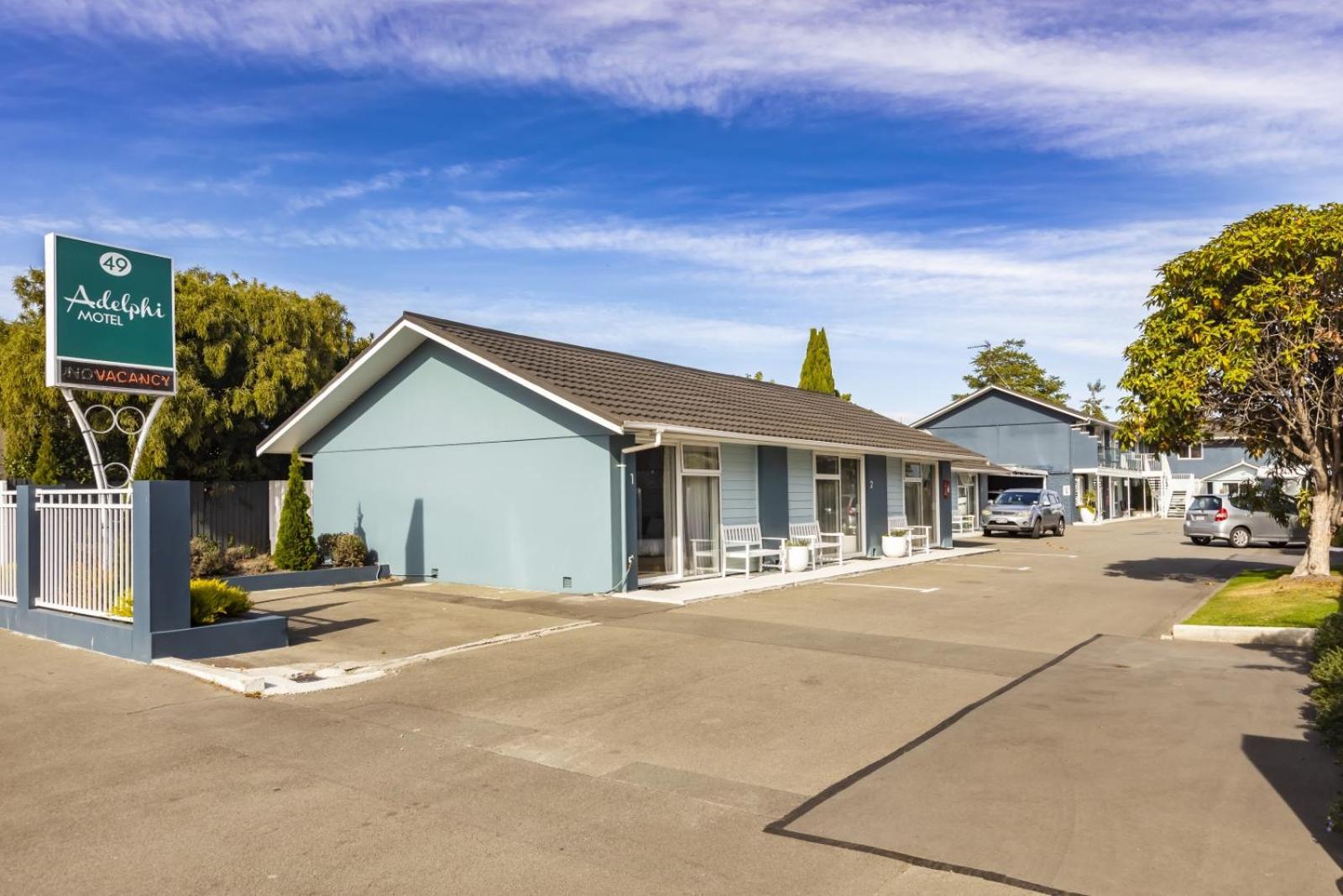 Motel The Adelphi Christchurch Exterior foto